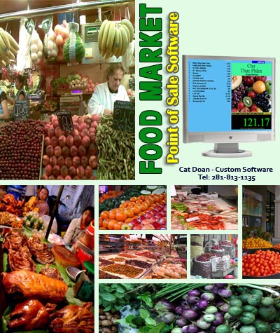 Food Market POS Software